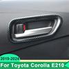 For Toyota Corolla E210      2024 Car Inner Door Handle Bowl Cover Trim Stainless Steel Interior Accessories