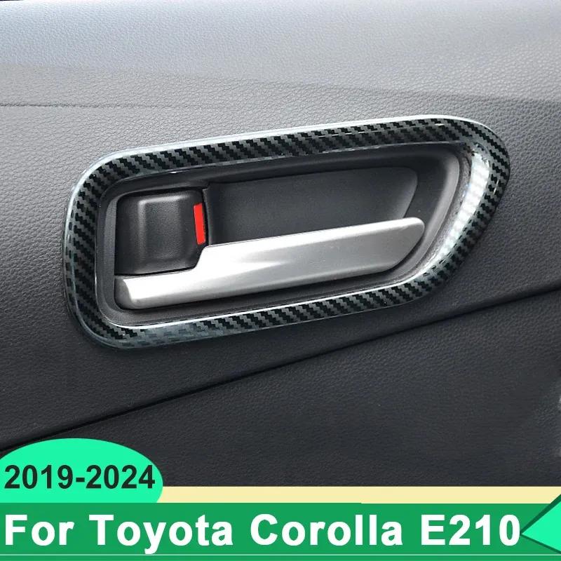 For Toyota Corolla E210      2024 Car Inner Door Handle Bowl Cover Trim Stainless Steel Interior Accessories