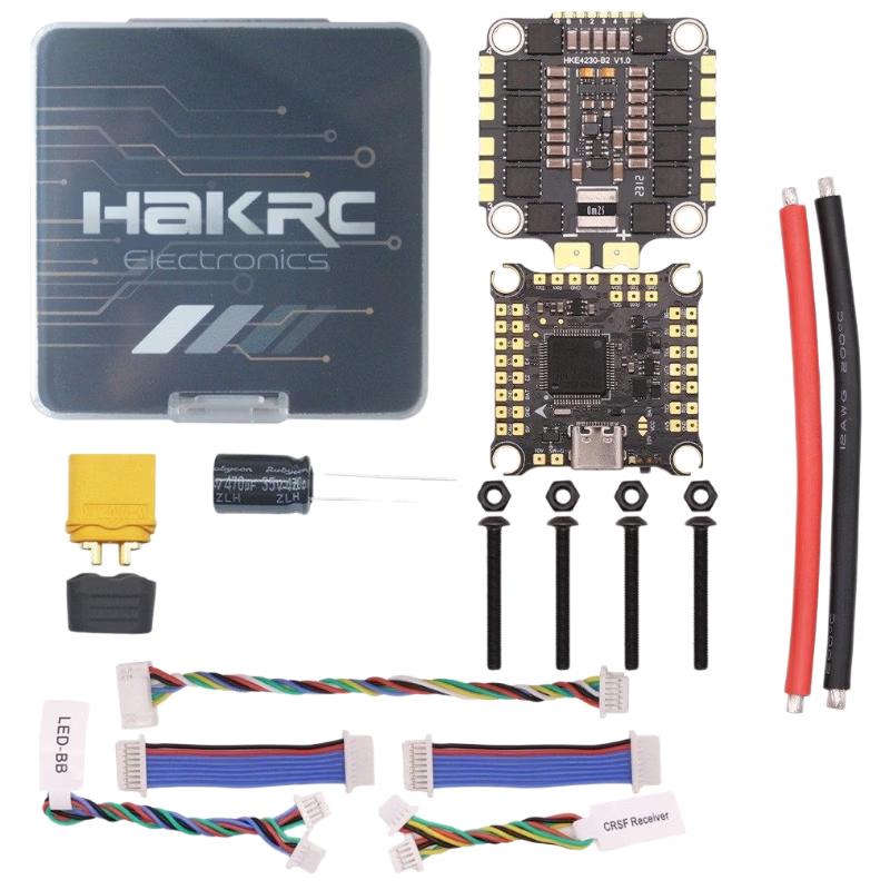 

HAKRC F722+60A V2 Flight Tower for FPV Drones