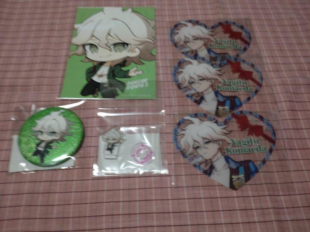 [USED] Danganronpa Danron Maneki Neko Lottery Bonus Acrylic Stand Komaeda Nagito