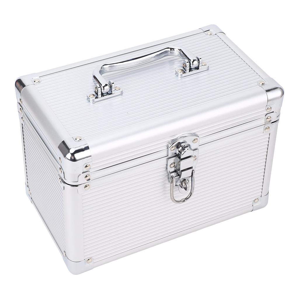 CD DVD Storage Case 6 Slots Water Proof Black Portable DVD Storage Holder for Home Travel Office