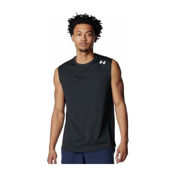 [Under Armor] UA NEXT GEN SL ТАНК 6014862(001) Черный Белый XL