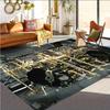 Drum Set Print Washable Carpet Mat Home Decor Bedroom Room Living Room Shoes Room Bed Blanket Carpet Kitchen Bathroom