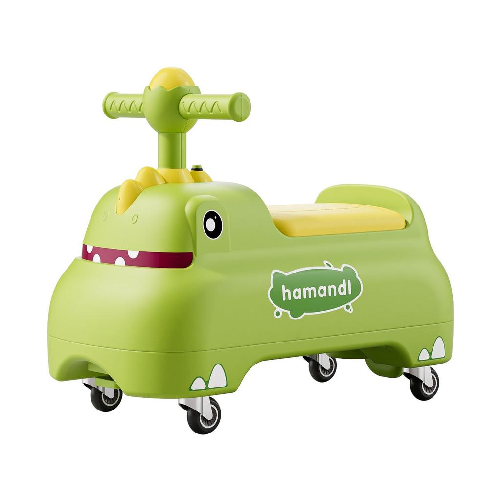 Dinosaur Ride-On Car for Toddlers Aged 1-3 – Four-Wheel Balance Scooter for Boys and Girls