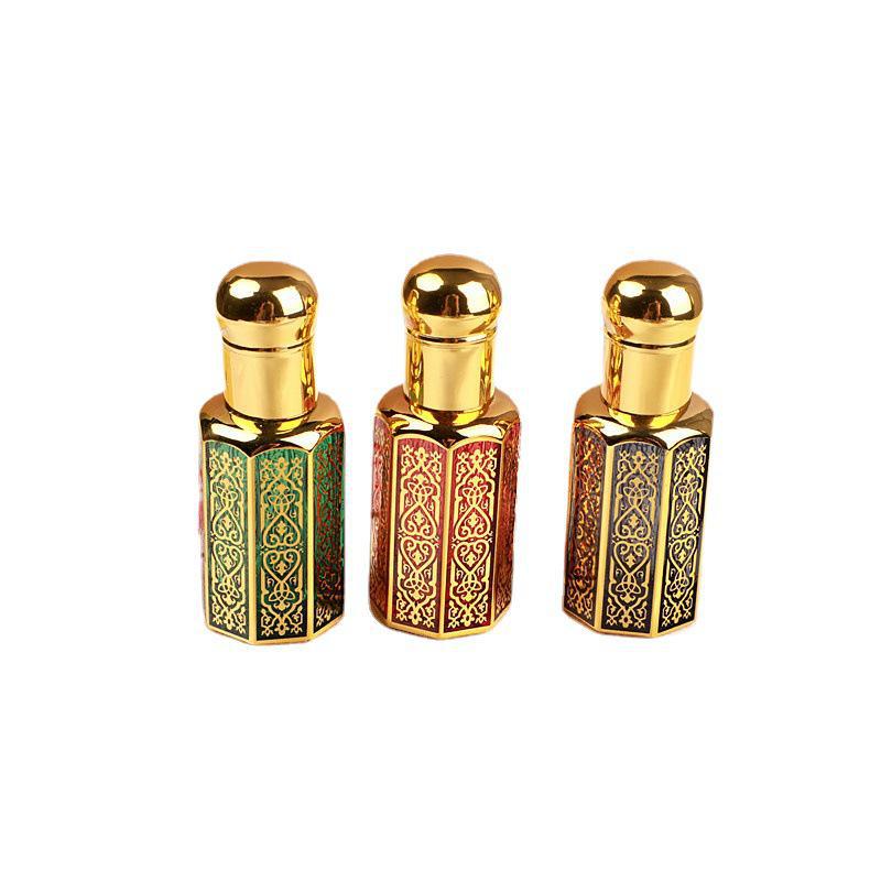 Portable Glass Roller Bottle for Essential Oils and Perfume - 3ml/6ml, Ideal for Massage and Samples