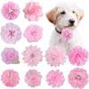 12PCS Pet Collar Flower Bow Collar Detachable Flower Embellishment for Cat Dog,Pet Supplies for Birthday Party