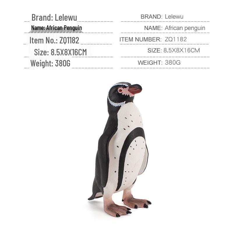 Penguin Model Toy - Children's Cross-border Cognitive Simulation of Emperor & African Marine Animals