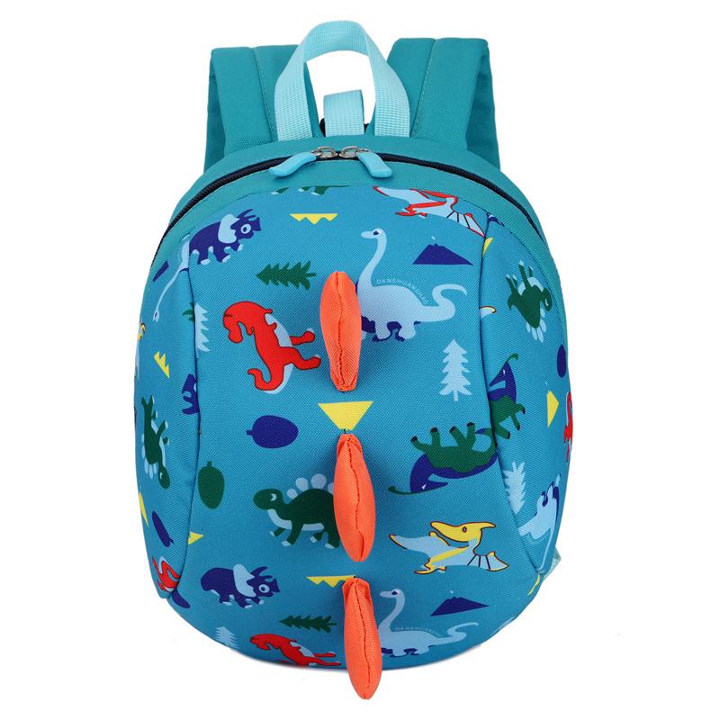 Cute School Backpack Anti-Lost Kids Bag Cartoon Dinosaur Children Backpacks For Kindergarten Baby Boys Girls School Bags