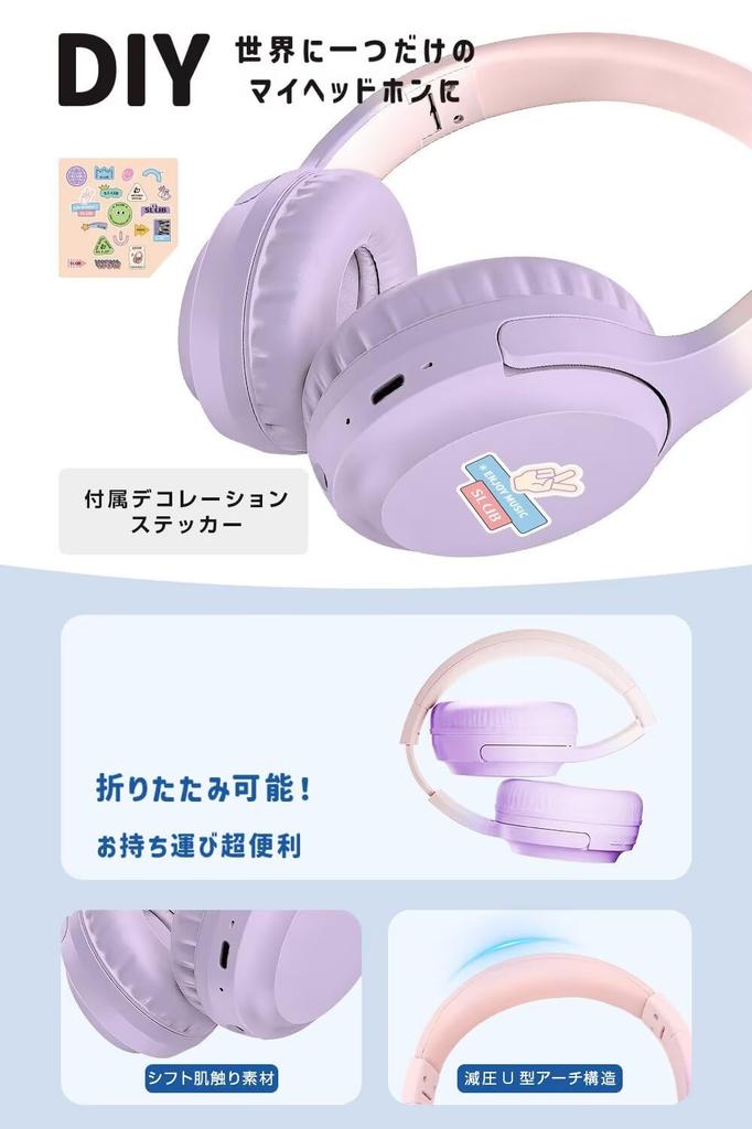 Headphones New Model Bluetooth Wireless Gaming HiFi Sound Stereo Clear Simultaneous Connection to 2 Button Customizable Compatible with [2026 - 6.1]