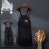 Thickened Custom Cotton Apron: Dirt-Resistant, Waterproof & Oil-Proof Kitchen Canvas