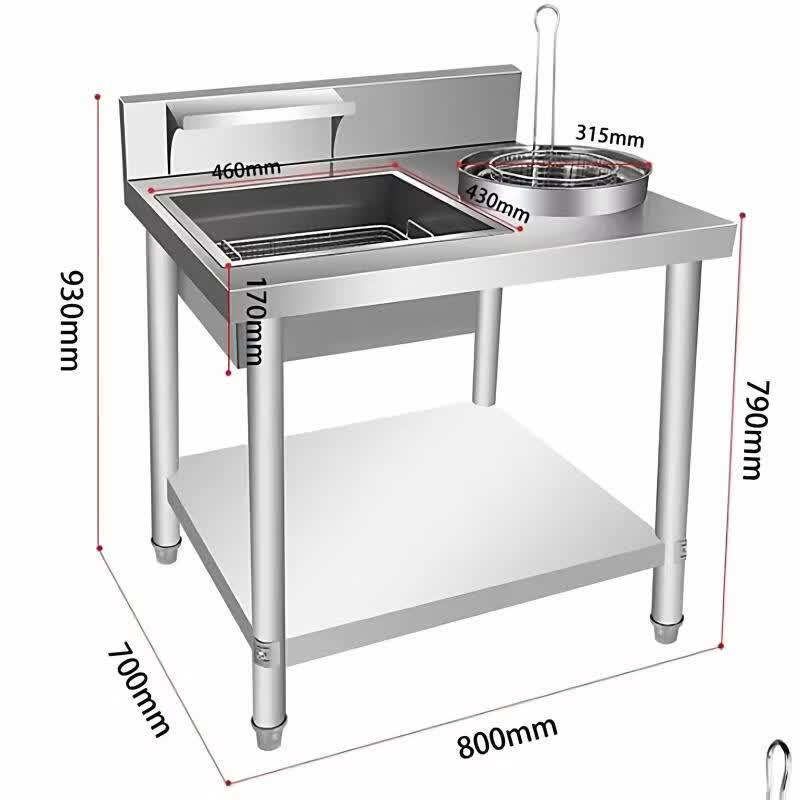 Aokewen Commercial Fried Chicken Breading Station