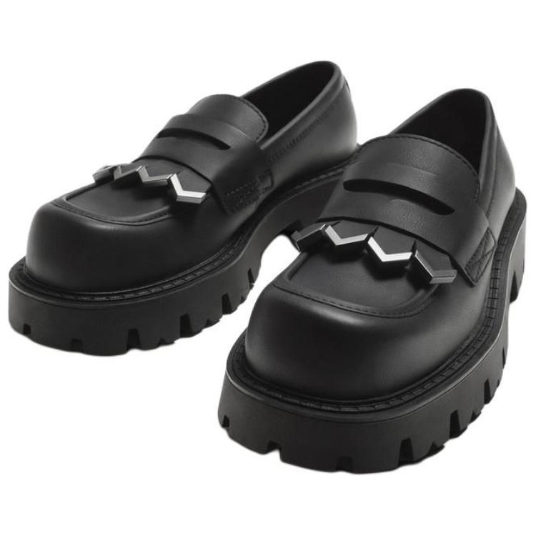 Zara Comfortable Fashion Loafers Men Shoes Black 12625520800
