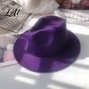 Photogenic Outdoor Cap Unisex Fedora Hat Short Brim Wool Blend Retro Panama Hat Cap Felt Winter for Men Women 1920s Party Costume Autumn Warm