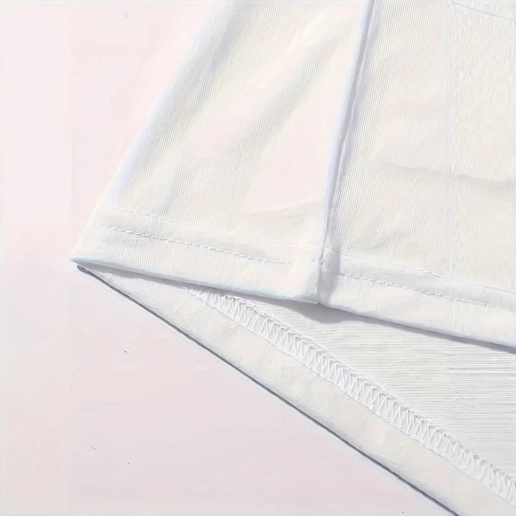 Girls' Casual Easter Bunny Pattern T-shirt for Summer, Children's Fashionable Short-sleeved T-shirt