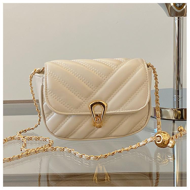 2024 New Women's Crossbody Bag Street Fashion Shoulder Bag Casual Trendy Purse Stylish Chain Bag