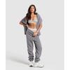 Gymshark Pantalon de jogging en polaire gris moyen B8a7f Gb7l