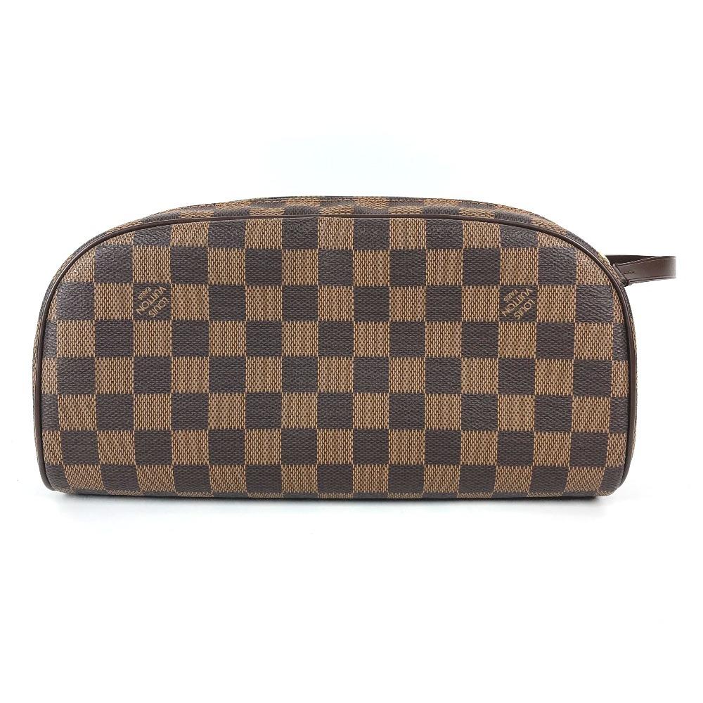 Louis Vuitton N47527 Damier Trousse Toilette King Size Pouch Clutch Bag