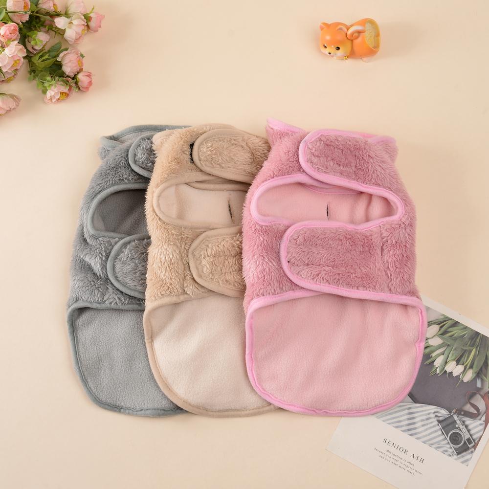 Reversible Large Dog Clothes Soft Fleece Sweater Jacket For Medium Big Dogs Golden Retriever Labrador Coat Costume Pet Outfits