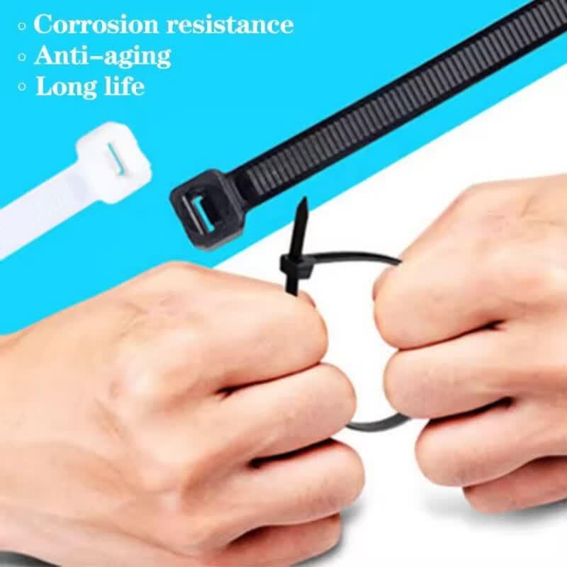 Anxia National Standard Self-locking Nylon Cable Ties