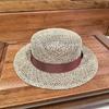 Straw hat summer hollow salty grass sun hat fashion ingenuity handmade grass all over outdoor styling top hat flat top