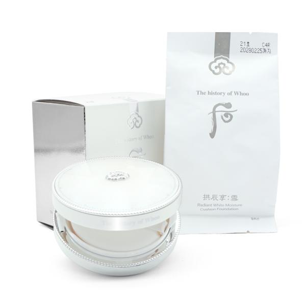 

The History of Whoo Gongjinhyang Seol Whitening Moisture Glow Cushion No. 21 (Main Product + Refill) product
