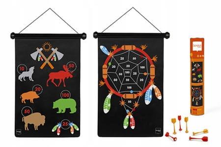 Magnetic dart board for kids, Indian theme, size L