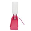 300ml Dog Water Bottle Automatic Hangable Pet Water Dispenser Bottle for Pet Dogs Cats Pink