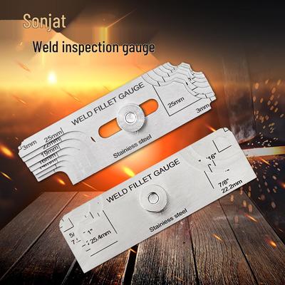 MG-11 Nerezový metrický/imperiální vačkový svařovací inspekční měřidlo