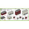 Pit Road 1/700 Skywave Structure Set 5 (Complex Building, Shops, Apartment, Residence) Plastic Model SW20 (Diorama) Pre-Colored 1/700 Scale