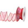 Sheer Organza Ribbon 40mmx9Meters Sheer Ribbon Decorative Ribbon for Craft Wrapping Bouquets Wedding Making Bows Wreath