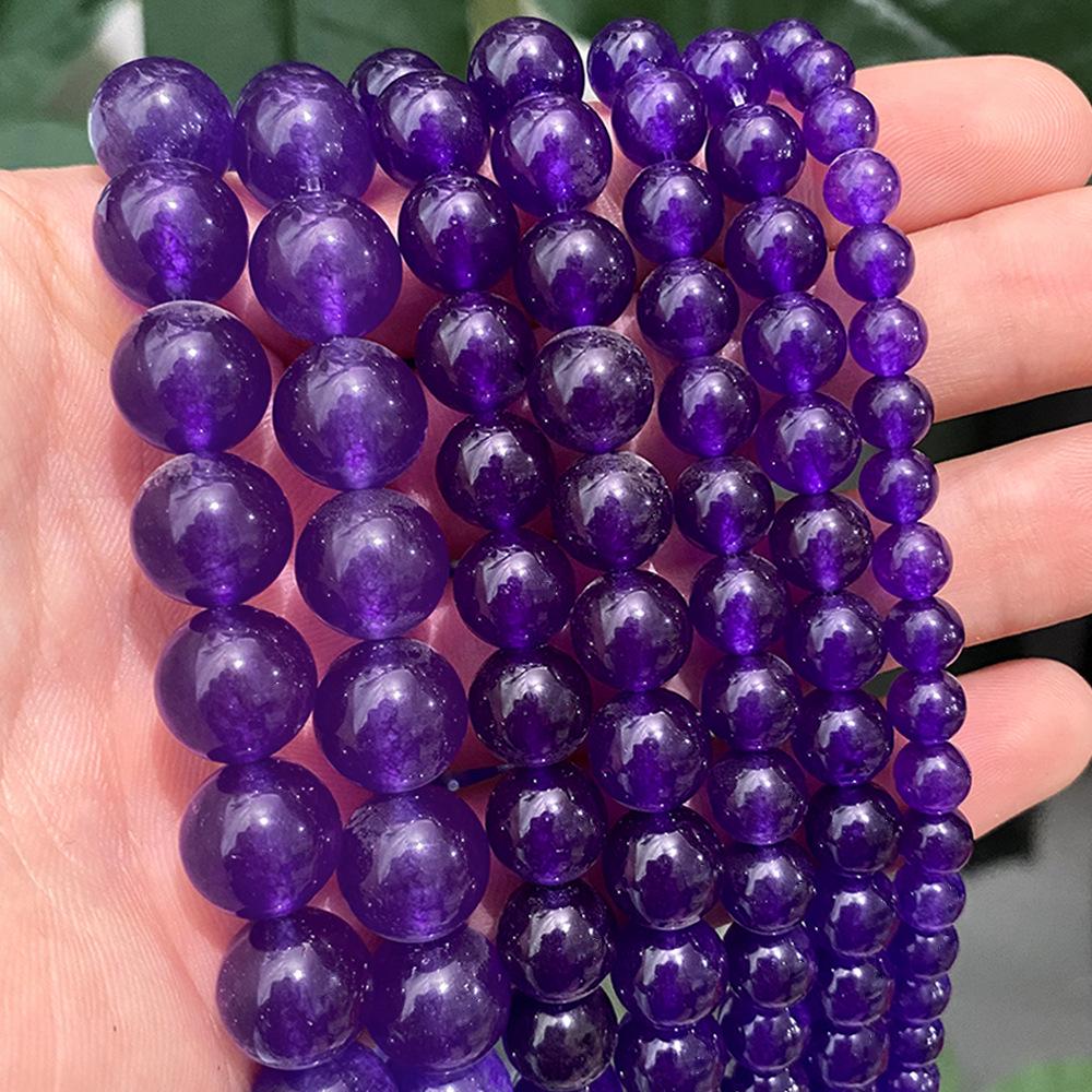 Optimized Chalcedony Beads for DIY Jewelry and Handmade Accessories