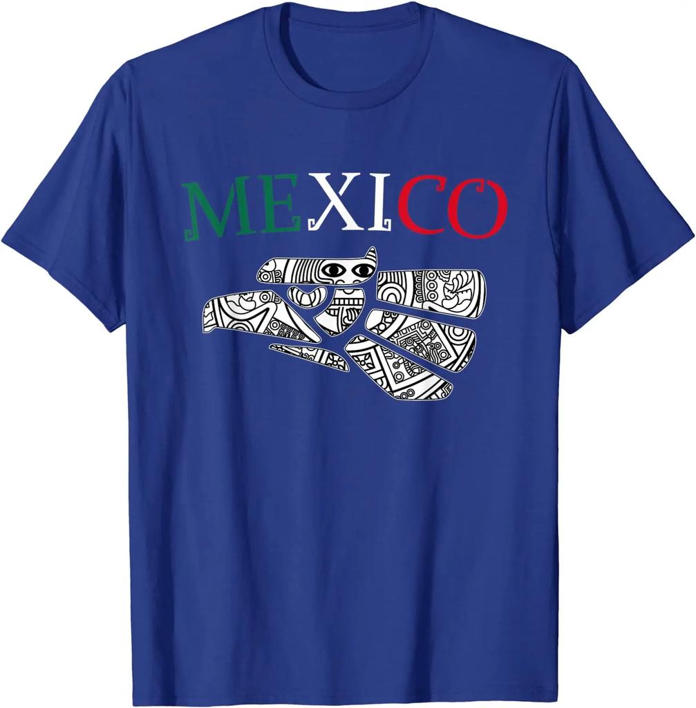 Mayan Eagle Aztec Calendar Mexican Gift T Shirt Short Sleeve 100 Cotton Casual Tshirts Loose Top Size S3XL