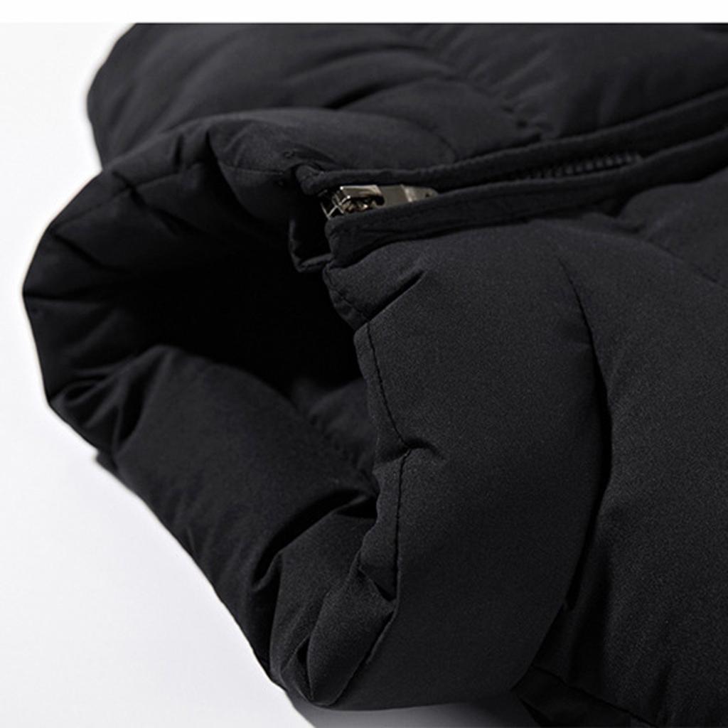 Men's /Winter Fashion Solid Colour Warm Down Cotton Zip Vest
