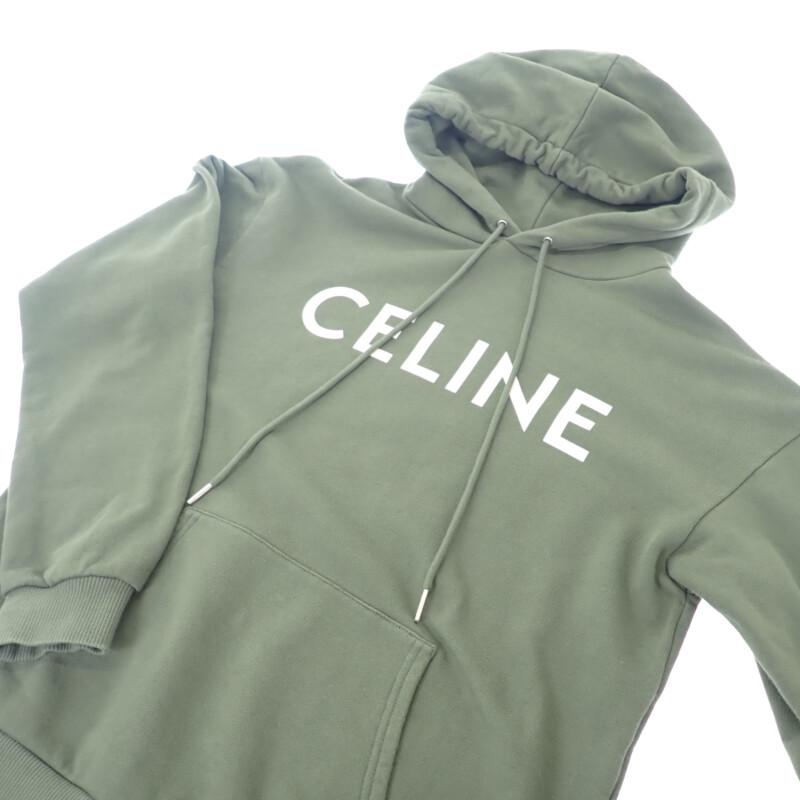 CELINE  2Y321670Q.02KF XS Parker khaki cotton mens