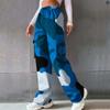 Women’s High-waisted, Wide-leg, Straight-cut, Loose-fitting, Elegant Commuter Trousers; Printed Camouflage Trousers; Casual Trousers