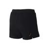 Li Ning Ping Pong Series Solid Color Logo Elastic Waist Sports Shorts Women Shorts Black AAPS248-1