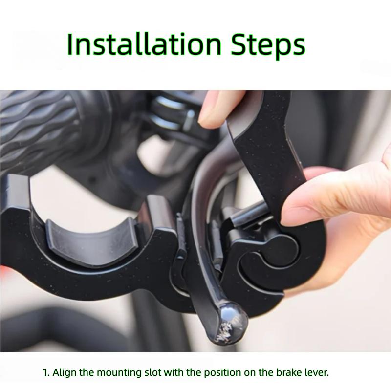 Motorcycle Anti-Theft Handlebar Lock | Solid Brake Handle Lock With Imitating Steal-Proof Pull Rod For Atv, Dirt & Street Bikes