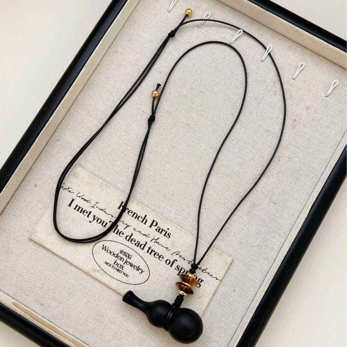 Ремень-ожерелье с подвеской в виде ретро-тыквы, стильный и изысканный.