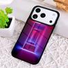Neon Light Shockproof Phone Case for iPhone 17 Air 16e 15 11 12 14 13 Pro Max Cover Coque