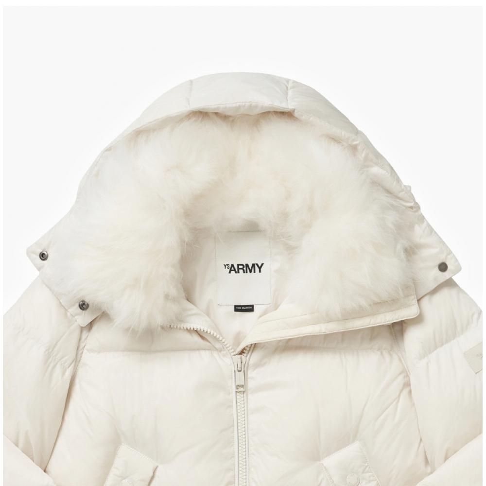 EveS Salomone 24w23wfm06000m07w A1029 Army Ram Collar Logo Logo Long Women S Padding