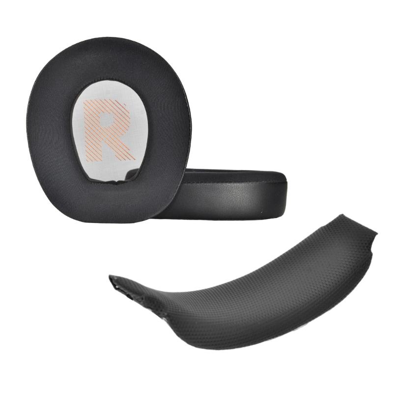 Protein Leather Ear Pads Headband for 200 300 Wireless Headphones Earpads, Headsets Ear Cushions Repair Parts