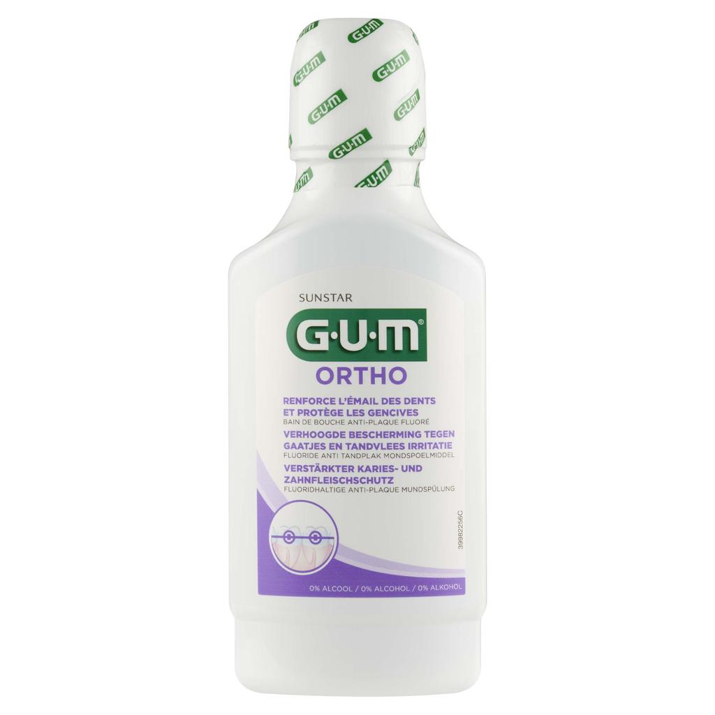 Sunstar GUM Ortho, Płukanka 3090, 300 ml