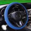 Ice Silk Three-dimensional Massage Mesh Breathable Car Without Inner Ring Steering Wheel Cover Accessories Suitable for 14.5-15 Inches