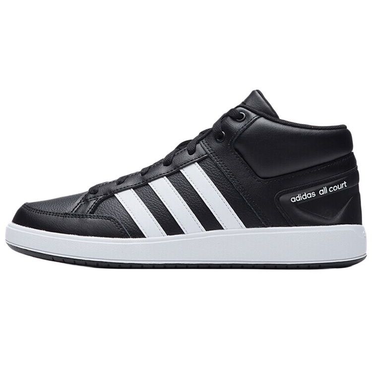 adidas Neo All Court Mid Sneakers Unisex Sneakers Μαύρο Λευκό H02981