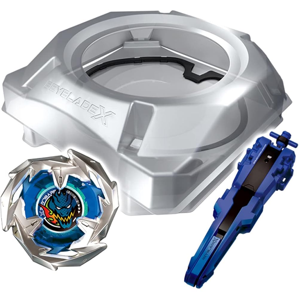 Takara Tomy Beyblade X BX-07 Starter Set with Launchers and Battle Discs