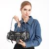 Street Fashion Handbag, Niche Design, Hot Girl Casual Single-shoulder Commuter Motorcycle Bag