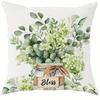 Eucalyptus - Inspired Pillow Cover: Infuse Your Home with Natural Blessings,Sofa cushion cover, room home decoration