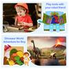 Toddlers Montessori Toy Busy Book Quiet Book Pretend Play Toy Early Educational Activity Book with Life Skills Cognition