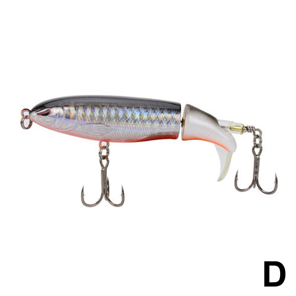 

9cm 13g Topwater Fishing Lure Whopper Popper Propeller Topwater Fishing Lure S Artificial Bait Rotating Tail Fishing Tackle