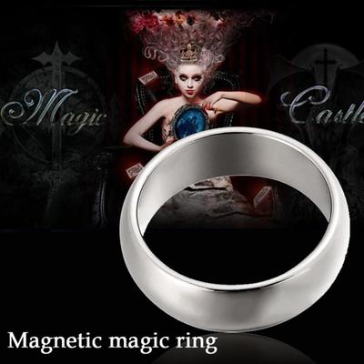 18/19/20/21mm Mini zabawka magnetyczna Magic Ring Finger Trick Prop Magician Supply